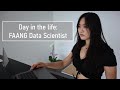 A day in the life of a data scientist (FAANG data scientist remote)