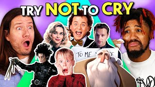 Guys Try Not To Cry - Saddest Christmas Movies (Home Alone, Love Actually, Stepmom)