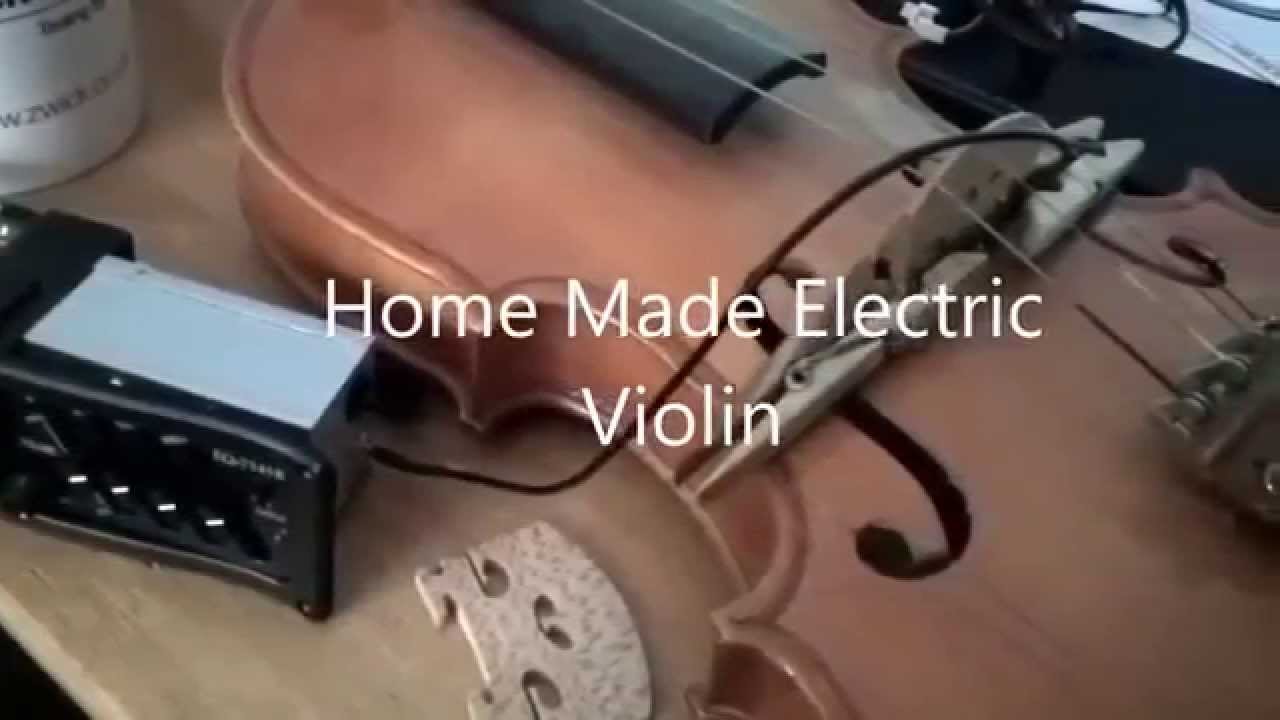 Home Made Electric Violin YouTube