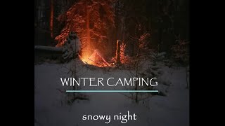 Winter Camping in snow, 2023, FullHD by Johnny in the bush  6,401 views 1 year ago 22 minutes