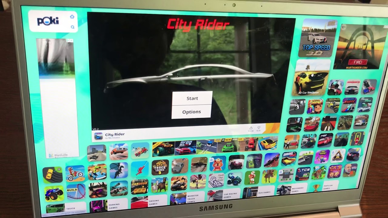 City rider game - YouTube