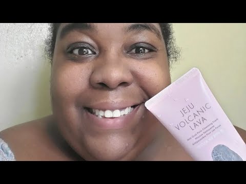 Video: Sejas veikals Jeju Vulkāniskās Lavas Aloe Nose Strips Review