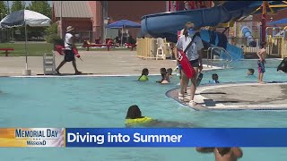 Diving Into Summer During Memorial Day Weekend Heatwave