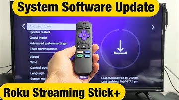 How to Update System Software on Roku Streaming Stick Plus (Stick+)