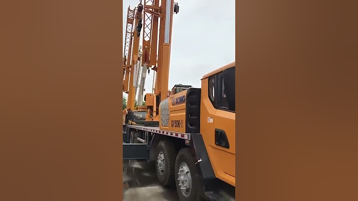 XCMG 50 Ton Mobile Truck Crane QY50KA #xcmg