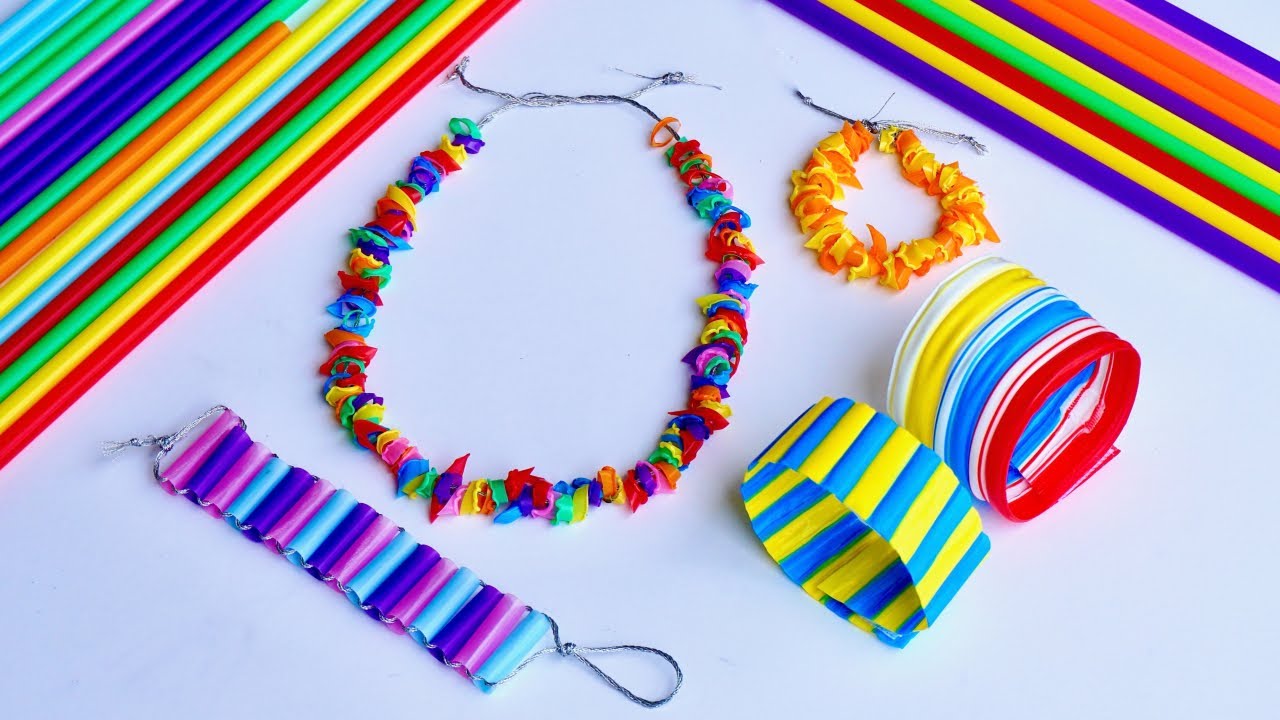 Creativity Lab - Straw-woven Yarn Bracelets! | Moline Public Library