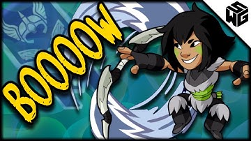 Playing BOOOOOW!!! - Brawlhalla Diamond Ranked Kaya 1v1