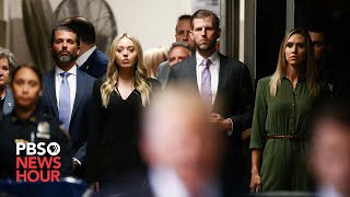 WATCH: Trump's adult children speak out during hush money closing arguments