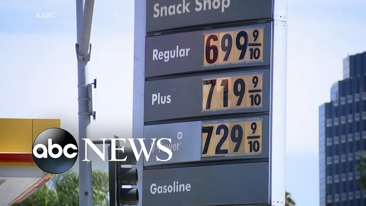 National gas prices near  a gallon l GMA