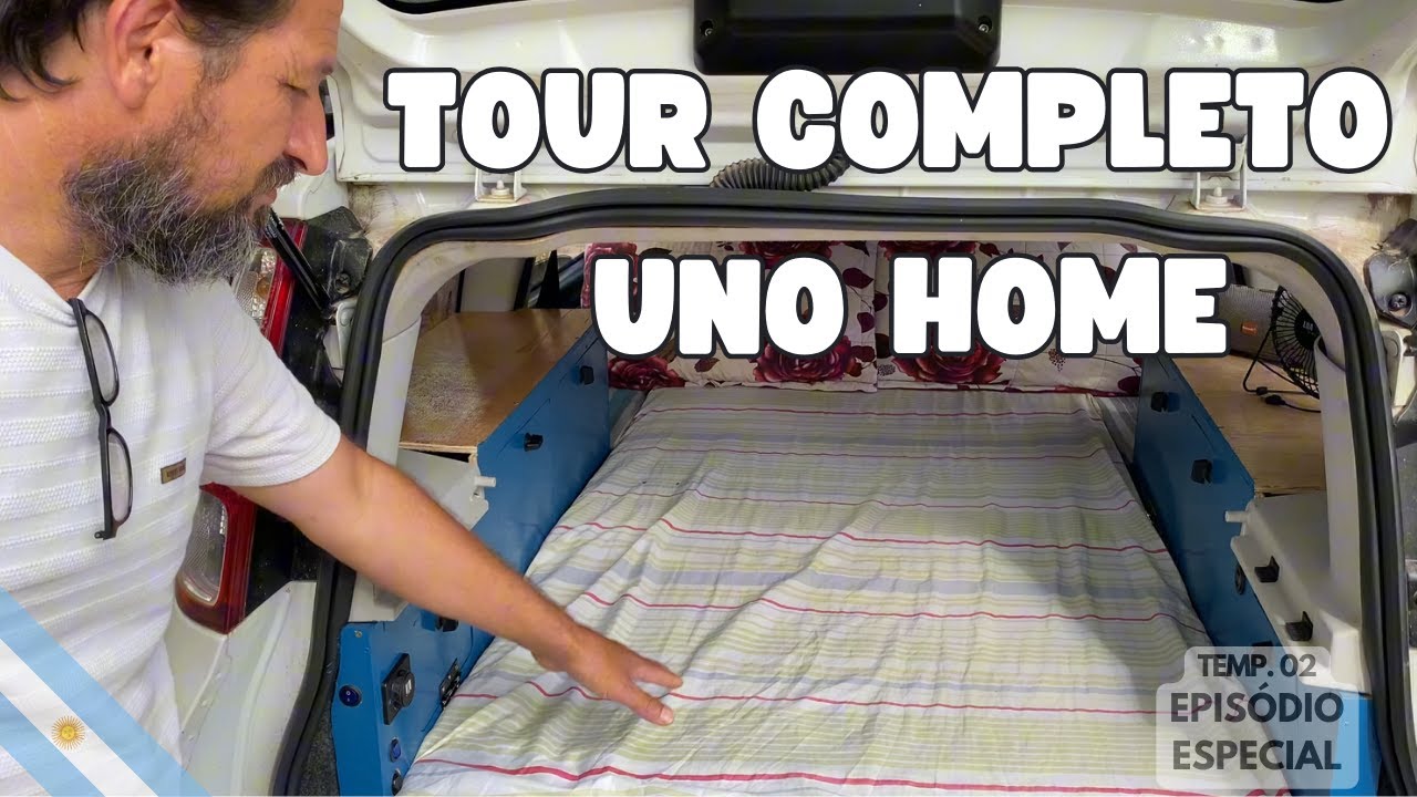 TOUR do UNO MINI MOTORHOME do Sérgio e da Janete | VÍDEO BÔNUS