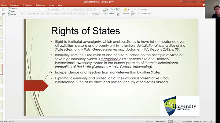 LAWS12070 Week 4 Podcast: Statehood and Recognition in International Law