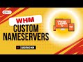 WHM Tutorials: How to Create Custom Nameservers in WHM | MUT Enterprises #whm #cpanel #webhosting