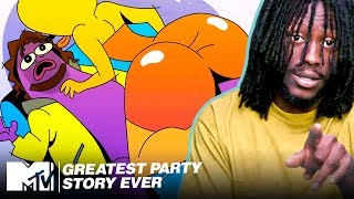 Love Bites ft. Jerry Purpdrank | MTV's Greatest Party Story Ever