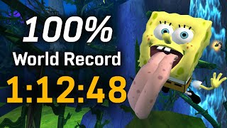 The First 1:12 - SpongeBob SquarePants: Battle for Bikini Bottom 100% Speedrun World Record