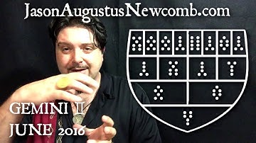Gemini Forecast Reading Geomancy Terrestrial Astrology June 2016 with Jason Augustus Newcomb
