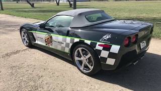 2008 Chevrolet Corvette Indy 500 Pace Car from Rev Up Motors STK 495 2007 Chevrolet Corvette Convertible Indy Pace Car From Rev Up Motors Stk439