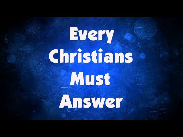 Bible Quiz - How Well do You Know Jesus ?