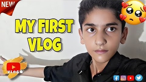 MY First Vlog 🥰 || I am New on YouTube || Please Support 🥺 || #myfirstvlog