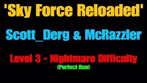 Sky Force Reloaded - Level 3 - Nightmare Difficulty