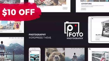 Foto - Photography WordPress Themes for Photographers | Themeforest Website Templates and Themes