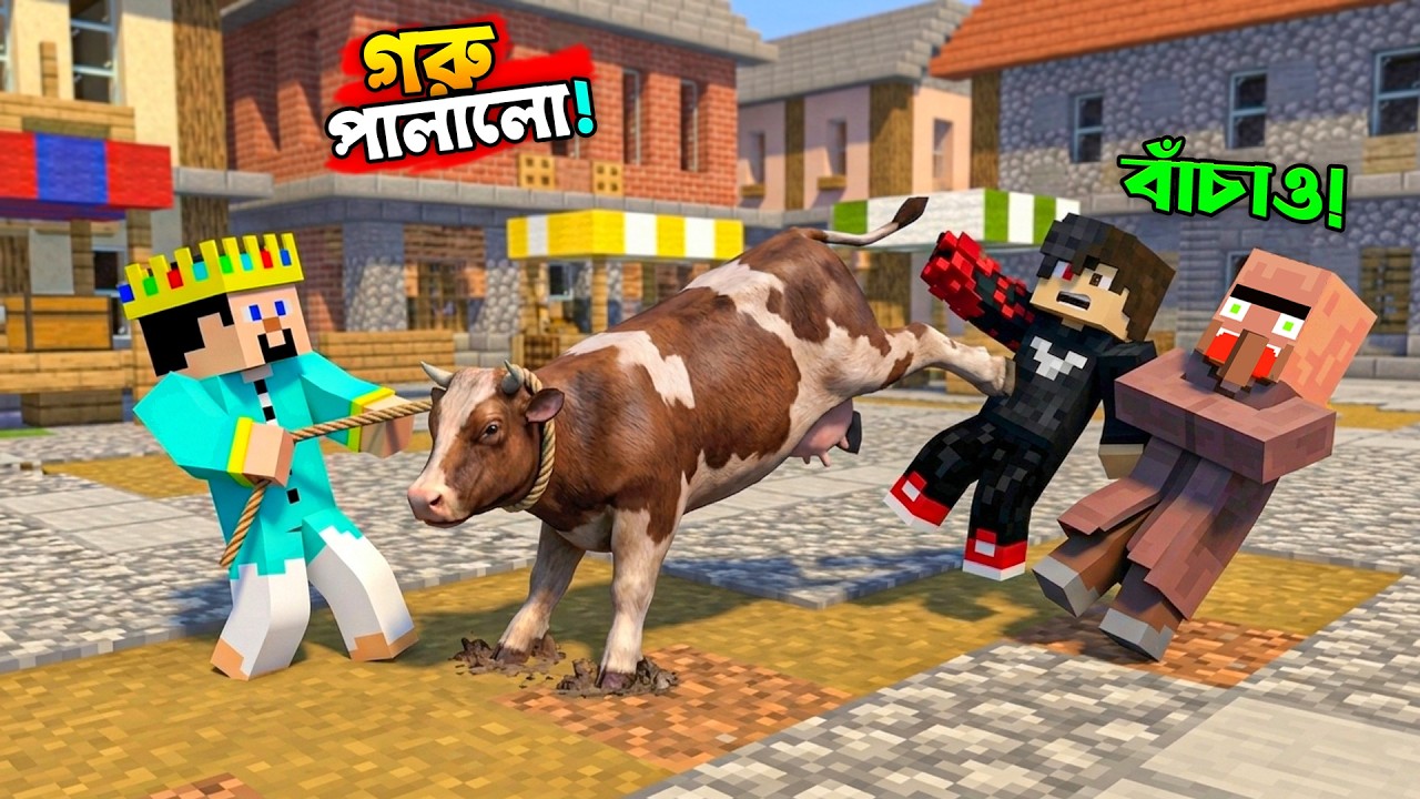 কুরবানীর গরু কিনলো R2habib 10 লক্ষ টাকার in Minecraft!