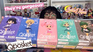 Eternal Sailor Moon Q Posket FULL Set Part 2 Review! | Chibimoon Neptune Uranus Saturn Pluto screenshot 5