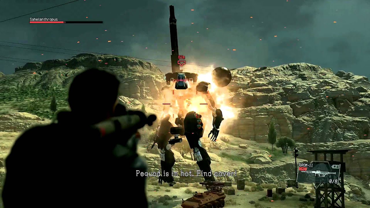 MGSV TTP Episode 50 EXTREME Sahelanthropus