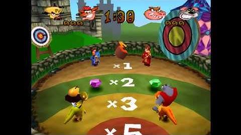 Crash Bash - Dragon Drop Trophy (Co-op with PR)