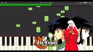 InuYasha - InuYasha's Lullaby - [Synthesia] Piano tutorial