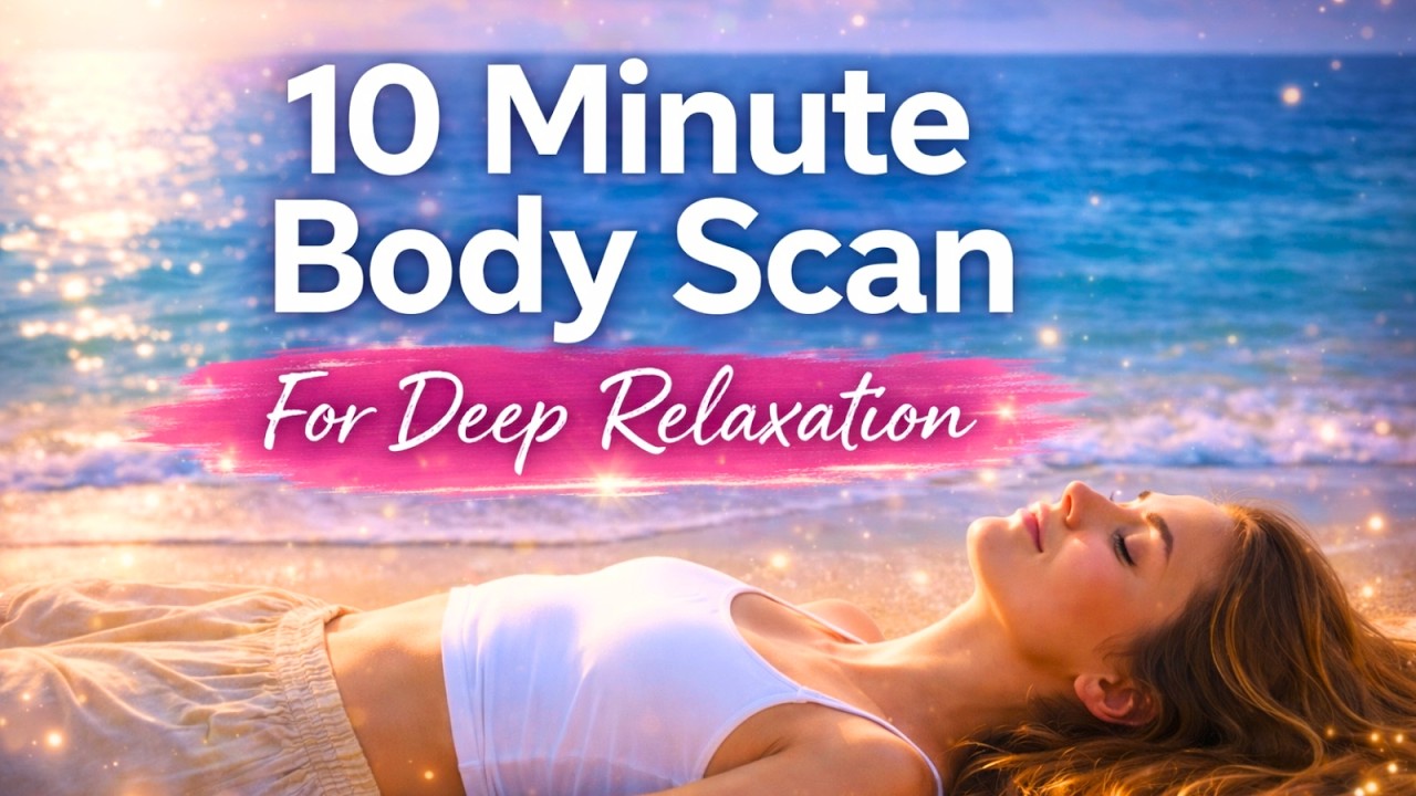 10 Minute Body Scan Meditation for Deep Relaxation and Stress Relief ...