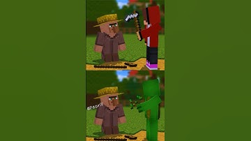 JJ vs Mikey Good deeds vs Bad deeds - Minecraft Animation #shorts #maizen #minecraft