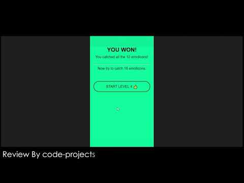 Catch the Emojis Game In JavaScript With Source Code | Source Code & Projects