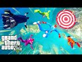 Spiderman with ALL Superheroes FLYING Challenge SPIDER-MAN Join in Epic JUMP on Grand Canyon - GTA 5