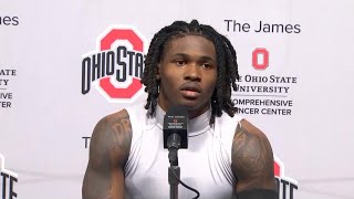 Jeremiah Smith interview | Ohio State spring practice