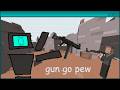 cyan robot on ketamine goes mach 10 and destroys guests (krunker #1)