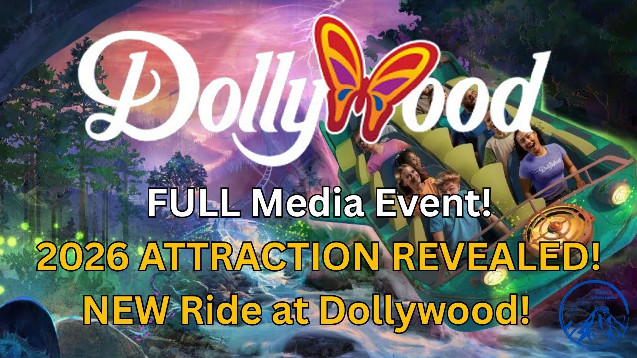 Dollywood Reveals NightFlight Expedition | NEW 2026 Attraction Full Media Event Coverage