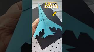 How to make a Paper Airplane that flies FOREVER ✈️ #origami