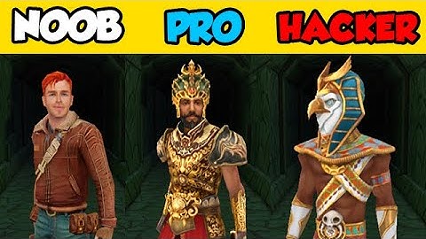 NOOB vs PRO vs HACKER - Temple Run 2