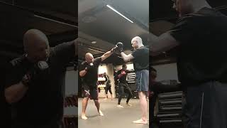 Striking at Pancrase Gym @fightpadworksthlm