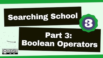 Part 3: Boolean Operators