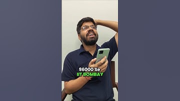 96000 Rank to IIT Bombay Journey 🔥😎| JEE Advanced 2025 Result #shorts #esaral #iit #motivation #jee