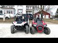 Polaris RZR 200 vs Polaris Ace 150