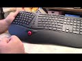 LIZRROT Ergonomic Wireless Keyboard &amp; Trackball Mouse Combo Review