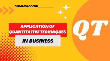 Application Of Quantitative Techniques In Business (Bocm/BBA/Mcom) Explained in Malayalam