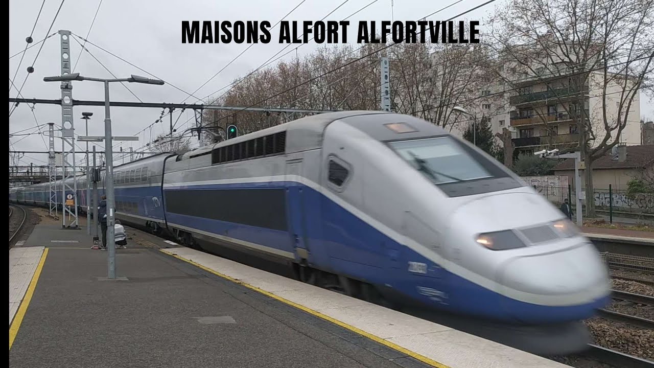 TGV, TER, INTERCITES, RER et autre à Maisons Alfort Alfortville (94)