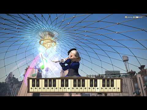 【FF14】The Labyrinth 迷宮～ラヴィリンソス：昼～ 楽器演奏 bard perform solo