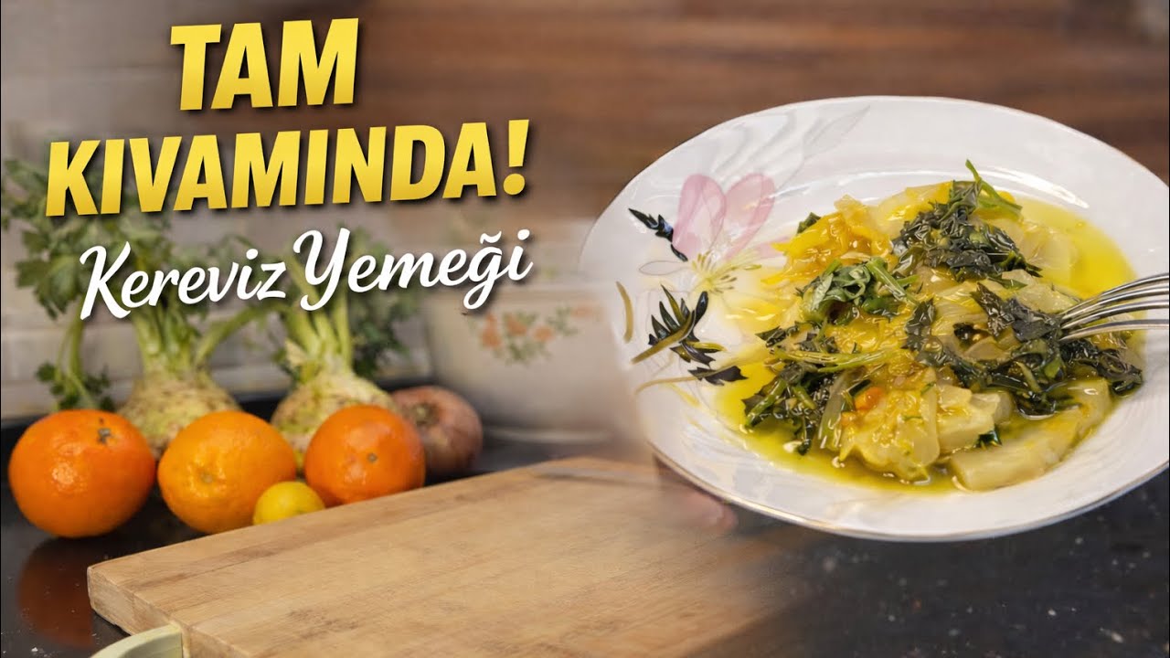 Zeytinyağlı Kereviz Yemeği Tarifi | Püf Noktalı Anlatım