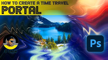 Create a Wormhole   Portal in Adobe Photoshop
