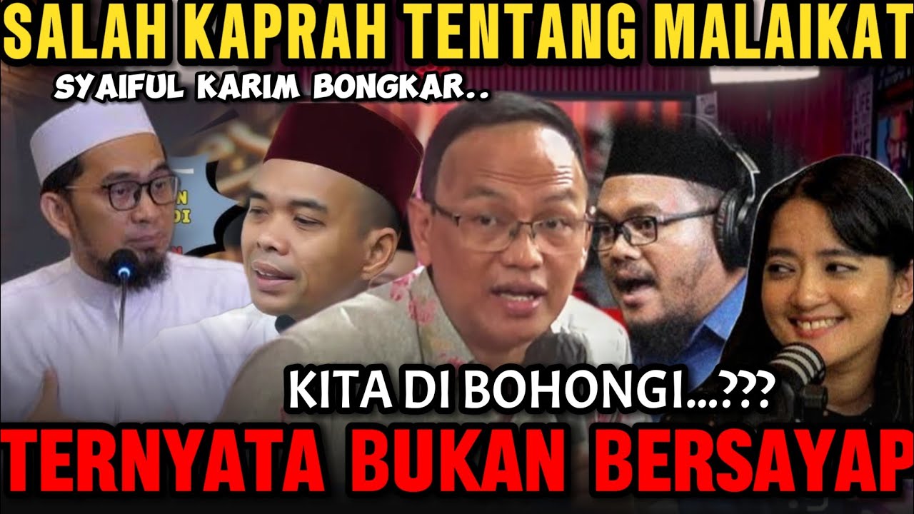 KITA DI BOHONGI??? TERNYATA MALAIKAT BUKAN YANG BERSAYAP ITU!!! SYAIFUL KARIM BONGKAR SEMUA DI SINI