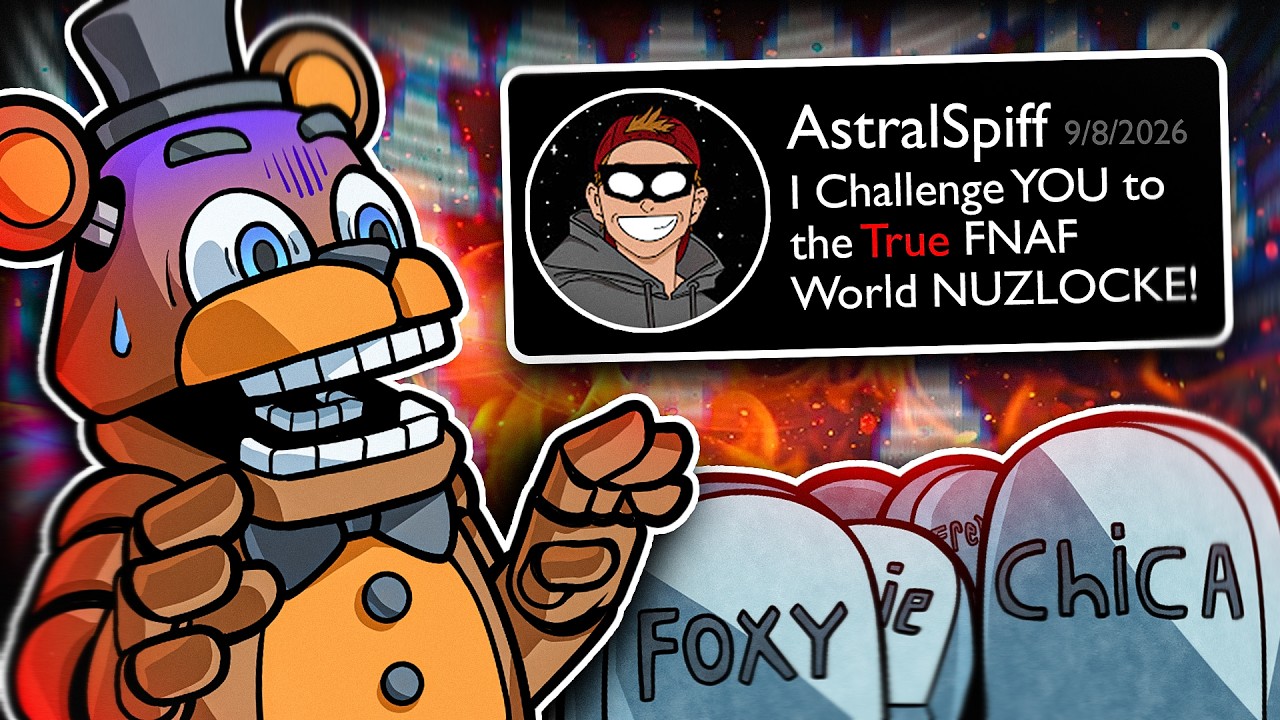 Can You Beat The TRUE FNAF World Nuzlocke, But HARDER?
